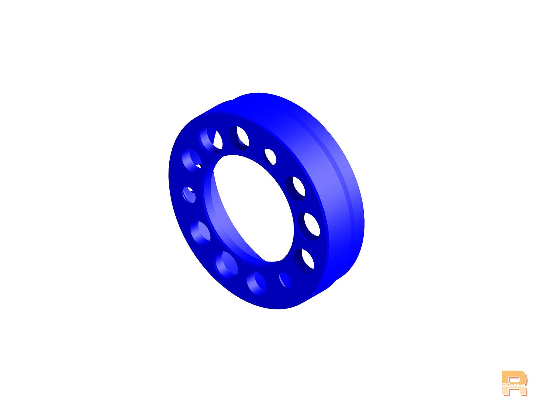 K8-470B  Alum. 2 Speed Gear Housing (Blue).jpg