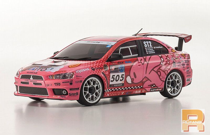 Kyosho Mini-Z Body Mitsubishi Lancer Evo X GRG MZP-409-GRG.jpg