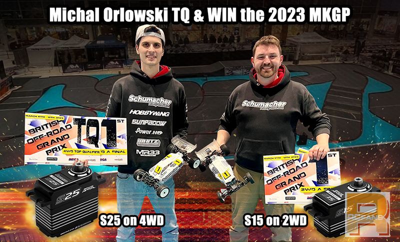MKGP赛事快讯！祝贺Power HD厂车手Michal Orlowski赢得2WD和4WD组双冠军