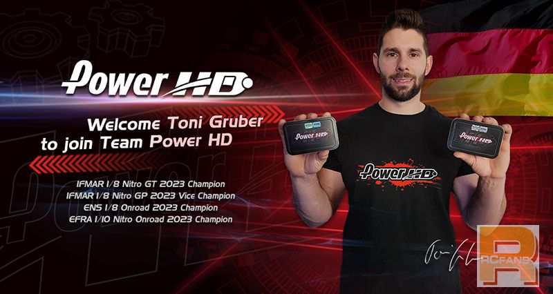 Power HD签约世界冠军车手Toni Gruber