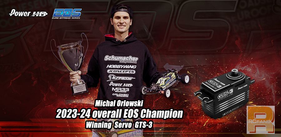 祝贺Power HD车手Michal Orlowski豪取2023-24届EOS总冠军！