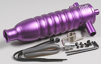 HPI Ribbed Tuned Pipe 21+ Purple.jpg