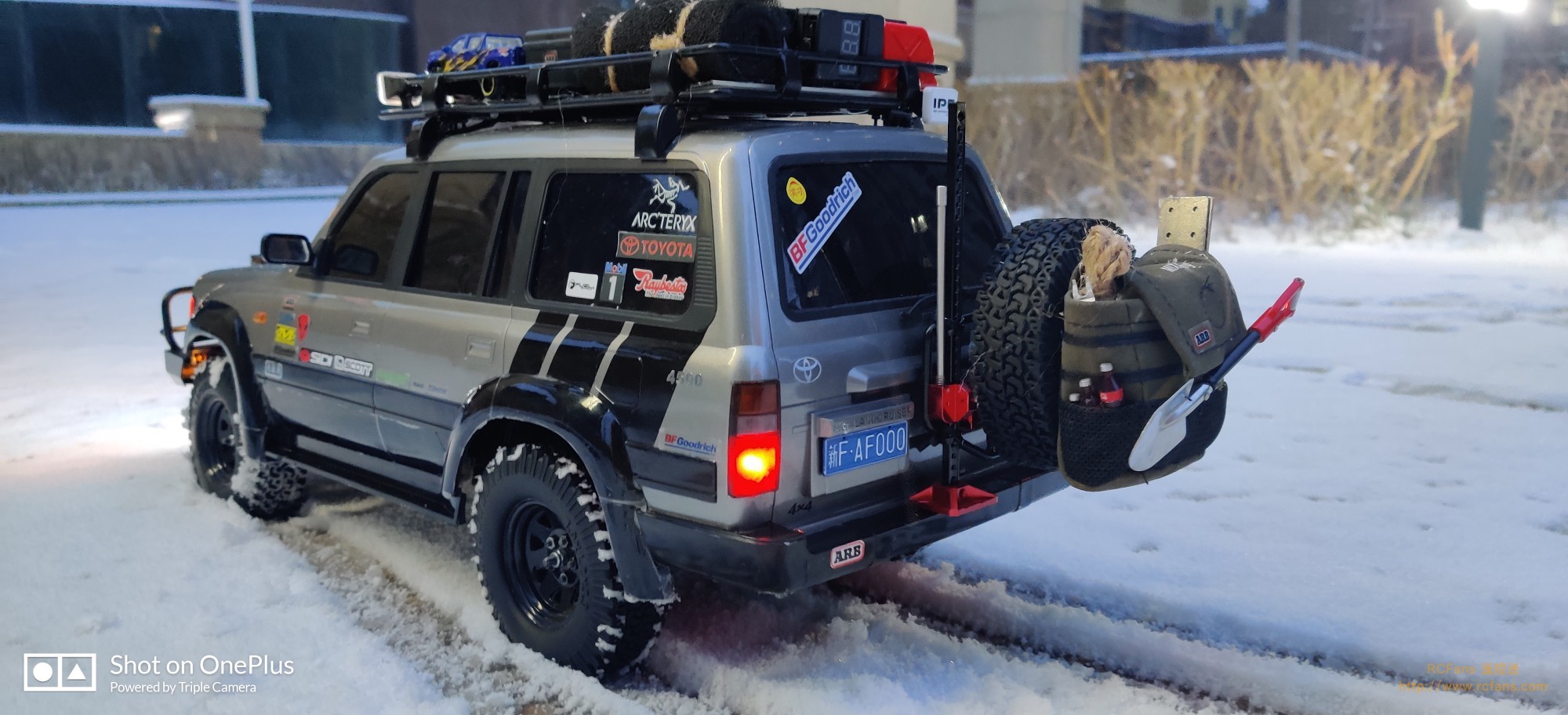 toyota lc80 trx-4大片来袭