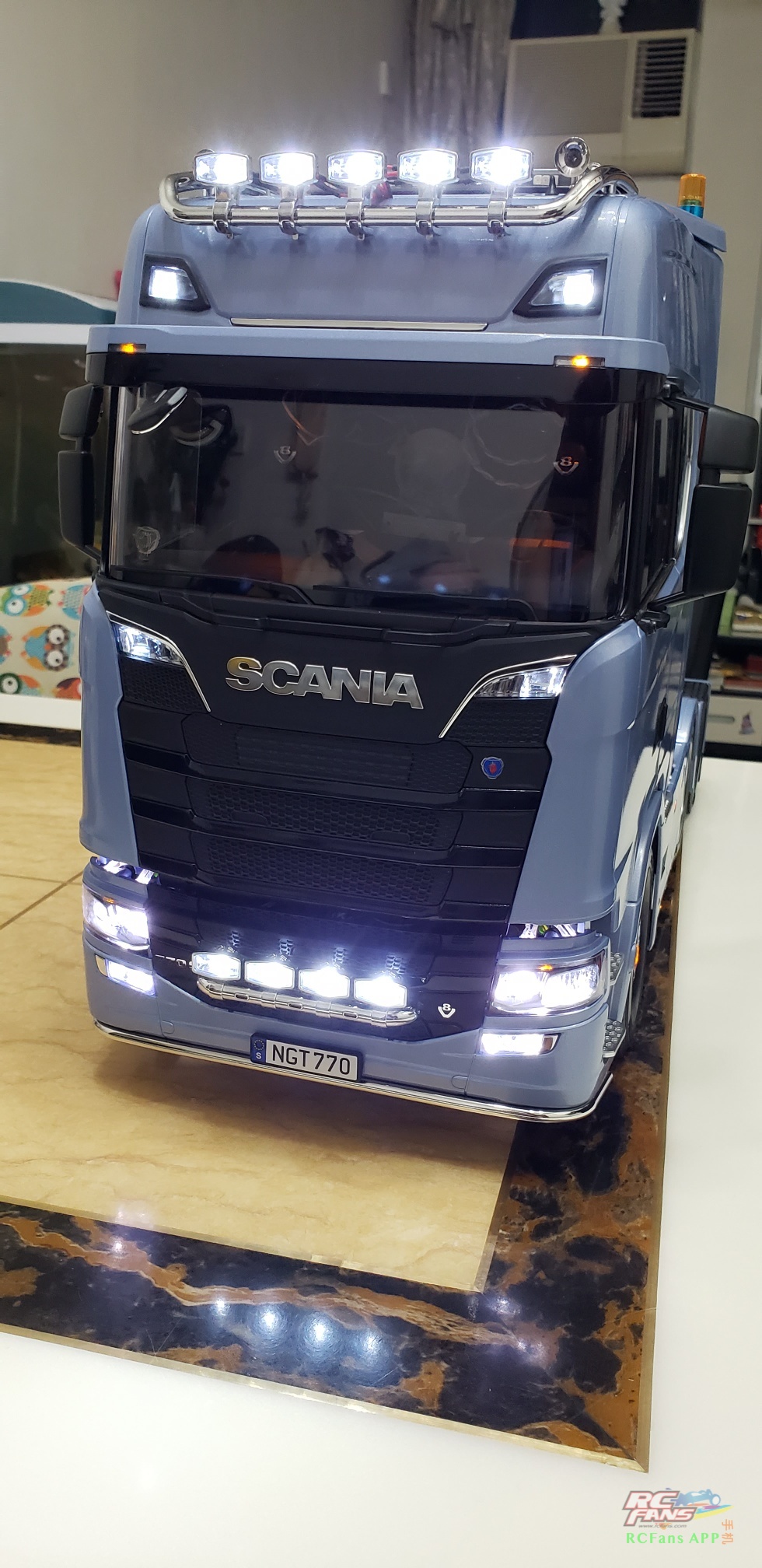 田宫scania770s完成