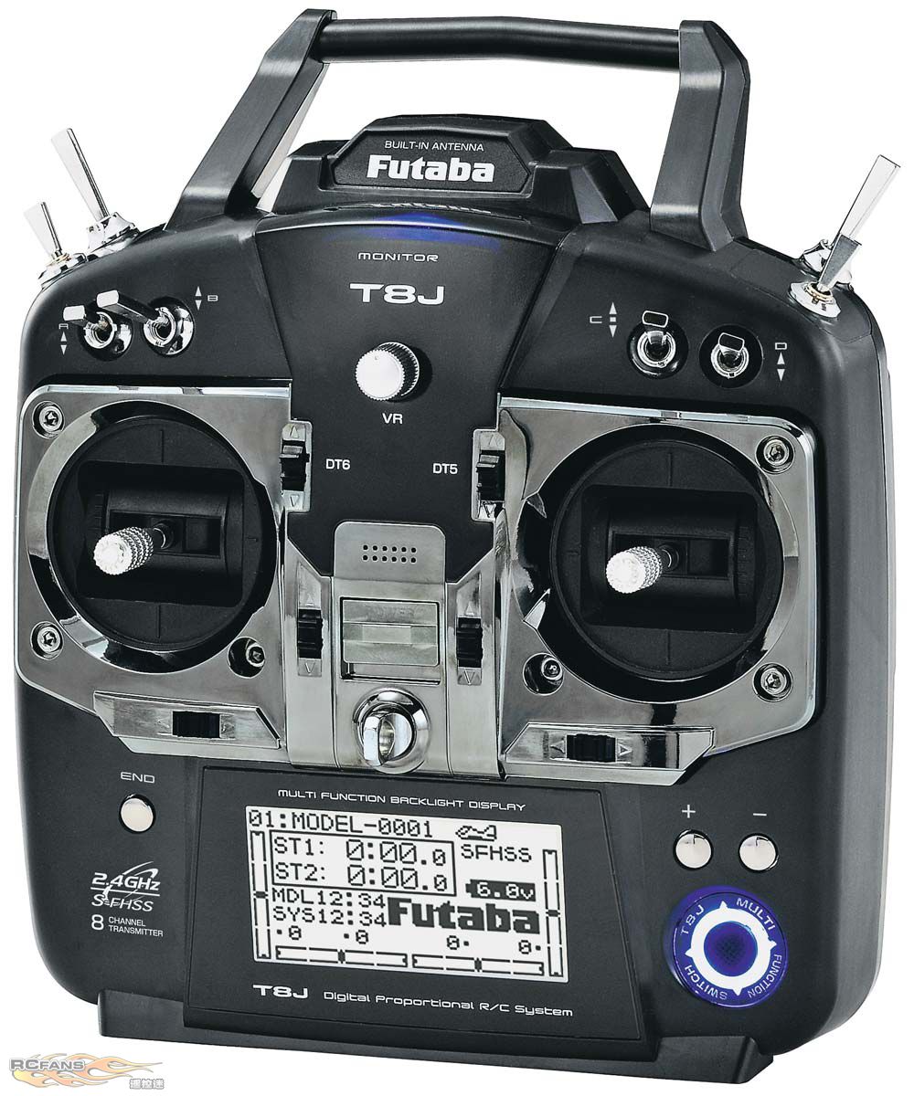 RCFans Futaba 8J 2.4GHz八通道遥控器- Powered by Discuz!
