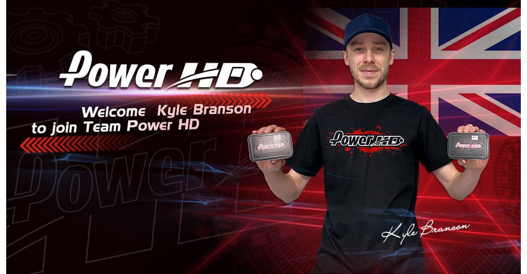 Power HD 签约英国顶级车手Kyle Branson