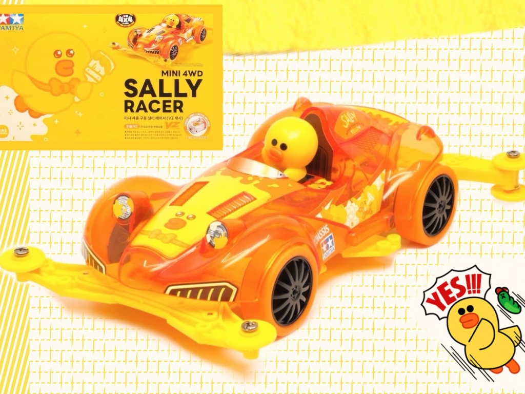 [] Tamiya Line Friends Sally Racer