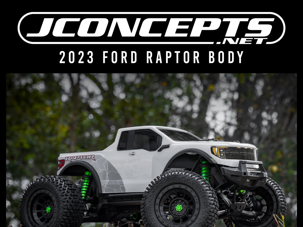 JConcepts 2023 Ford Raptor | Traxxas X-Maxx 