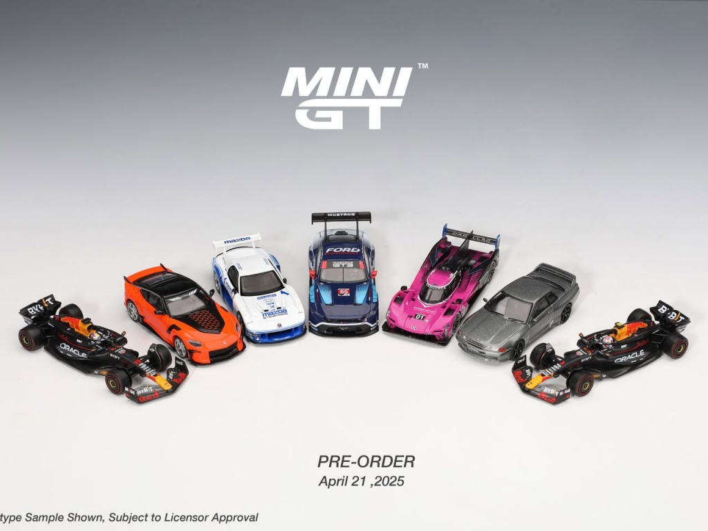 MINI GT 发布多款新品 | 2025年4月