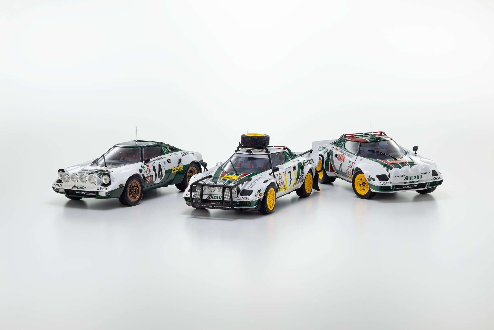 Kyosho Diecast Lancia Stratos HF Tour de Corse 1976 Nr.5 1⁄ Kyosho京商