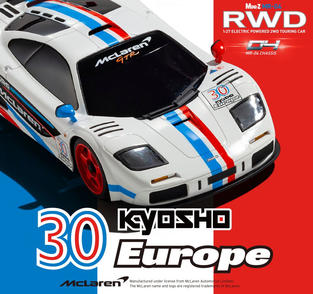 Kyosho Europe 30������� Mini-Z McLaren F1 GTR ��������