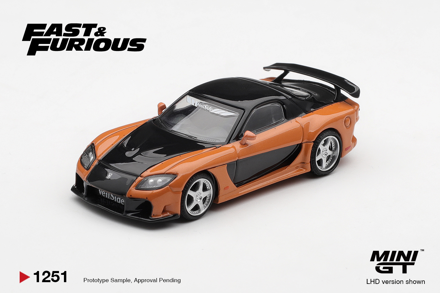 MINI GT Mazda RX-7 VeilSide Fortune Tokyo Drift MGT01251-BL