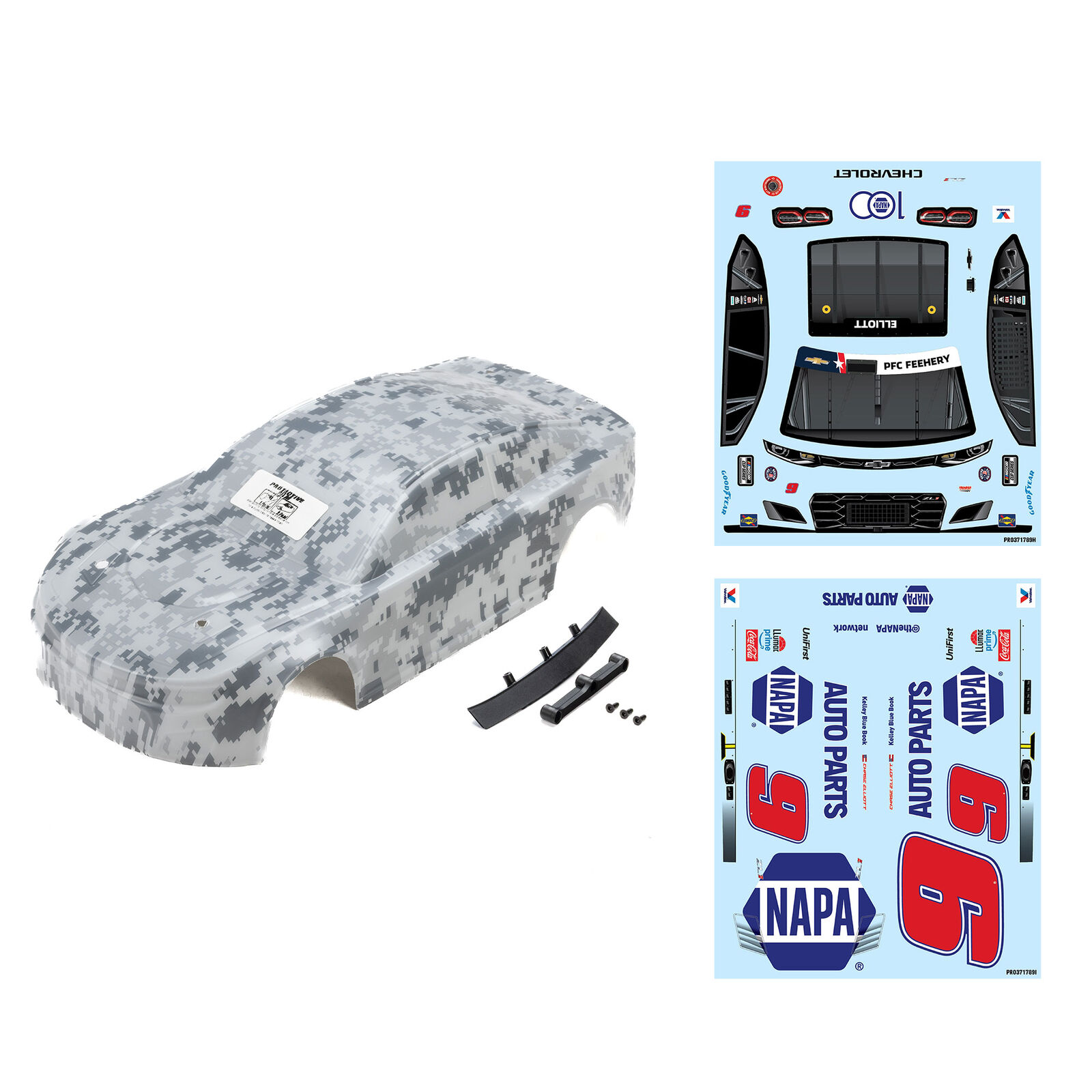 Pro-Line Elliott #9 NAPA Charlotte 2025 ������ֽ��װ