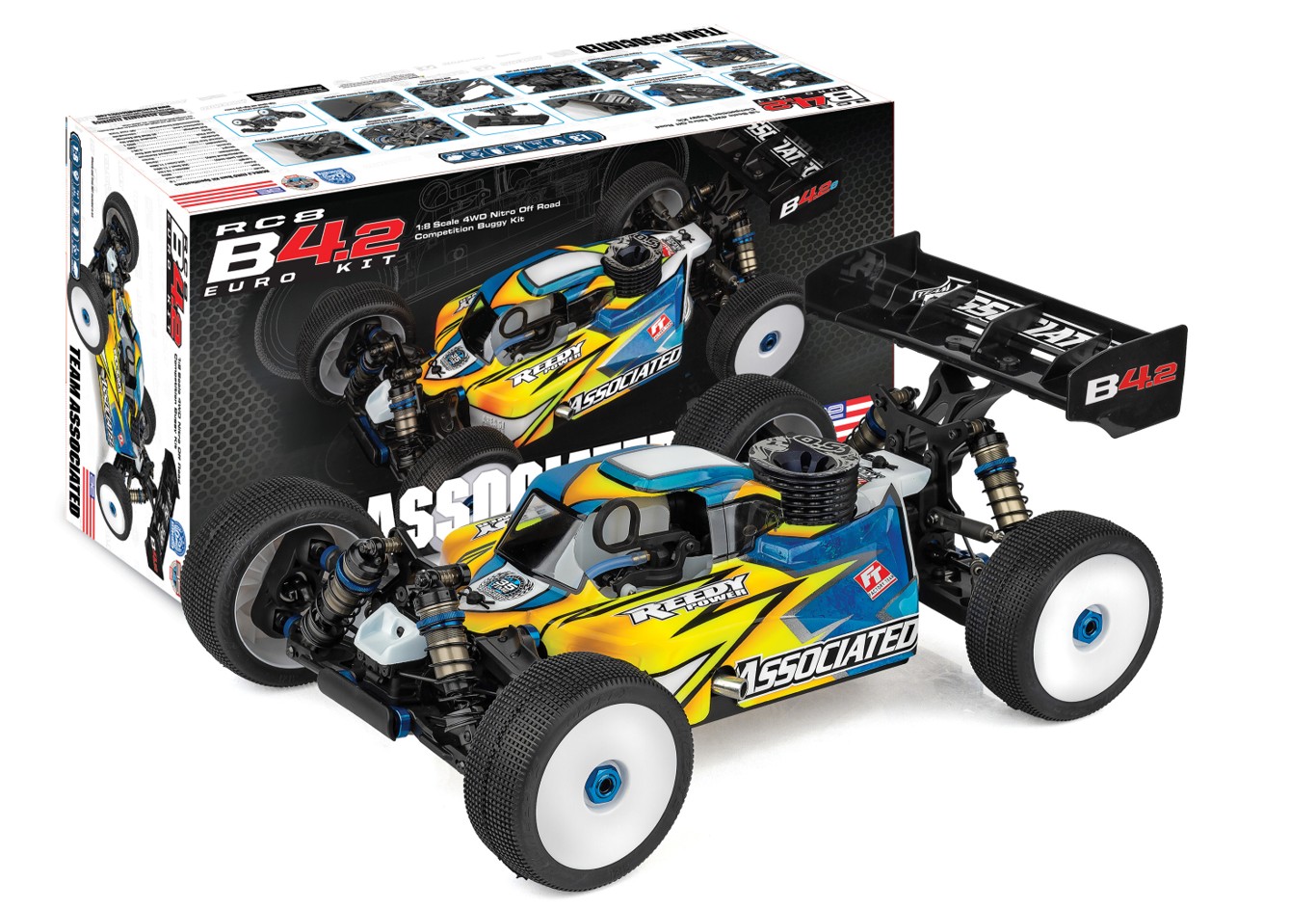 Team Associated RC8B4.2 Euro Edition 1/8 Buggy