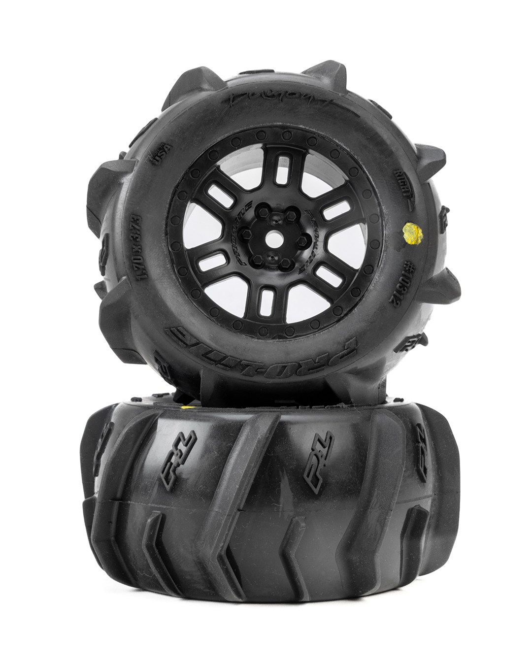 Pro-Line Black Split Six Ԥװ��Ȧ Dumont ��̥