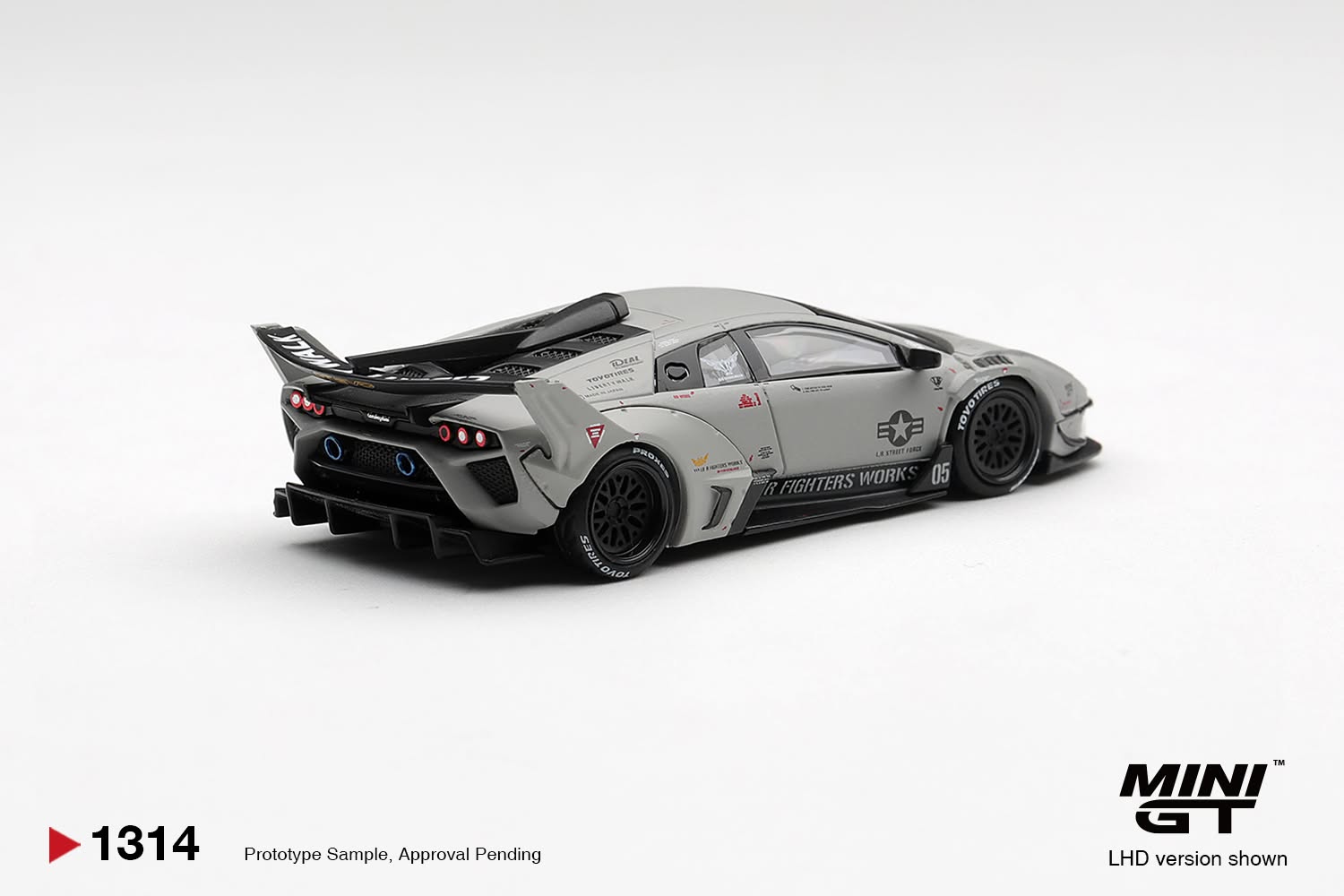 MINI GT MGT01314 Lamborghini Murcielago GT Evo Fighter ��Ʒͼ
