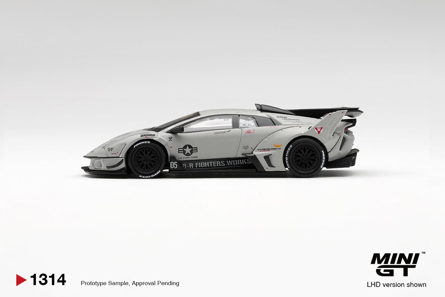 Lamborghini LB-Silhouette WORKS Murcielago GT Evo Fighter 1/64 ��ģϸ��