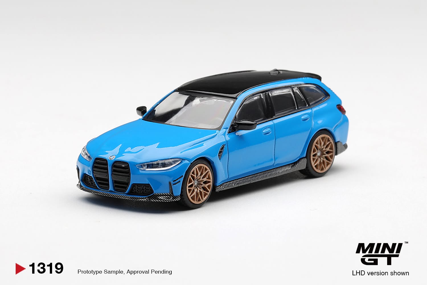 MINI GT BMW M3 M Performance Touring Riviera Blue MGT01319