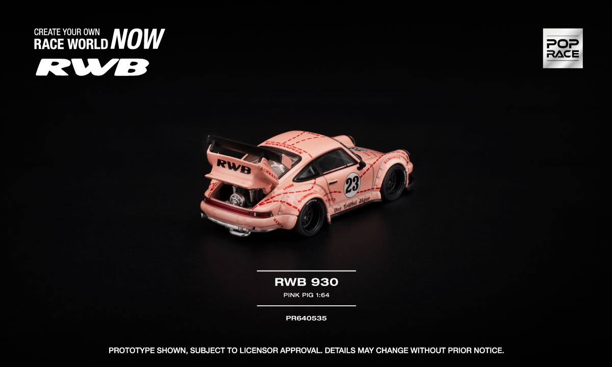 POP RACE RWB 930 PINK PIG �ɿ�����������䷢����ϸ��