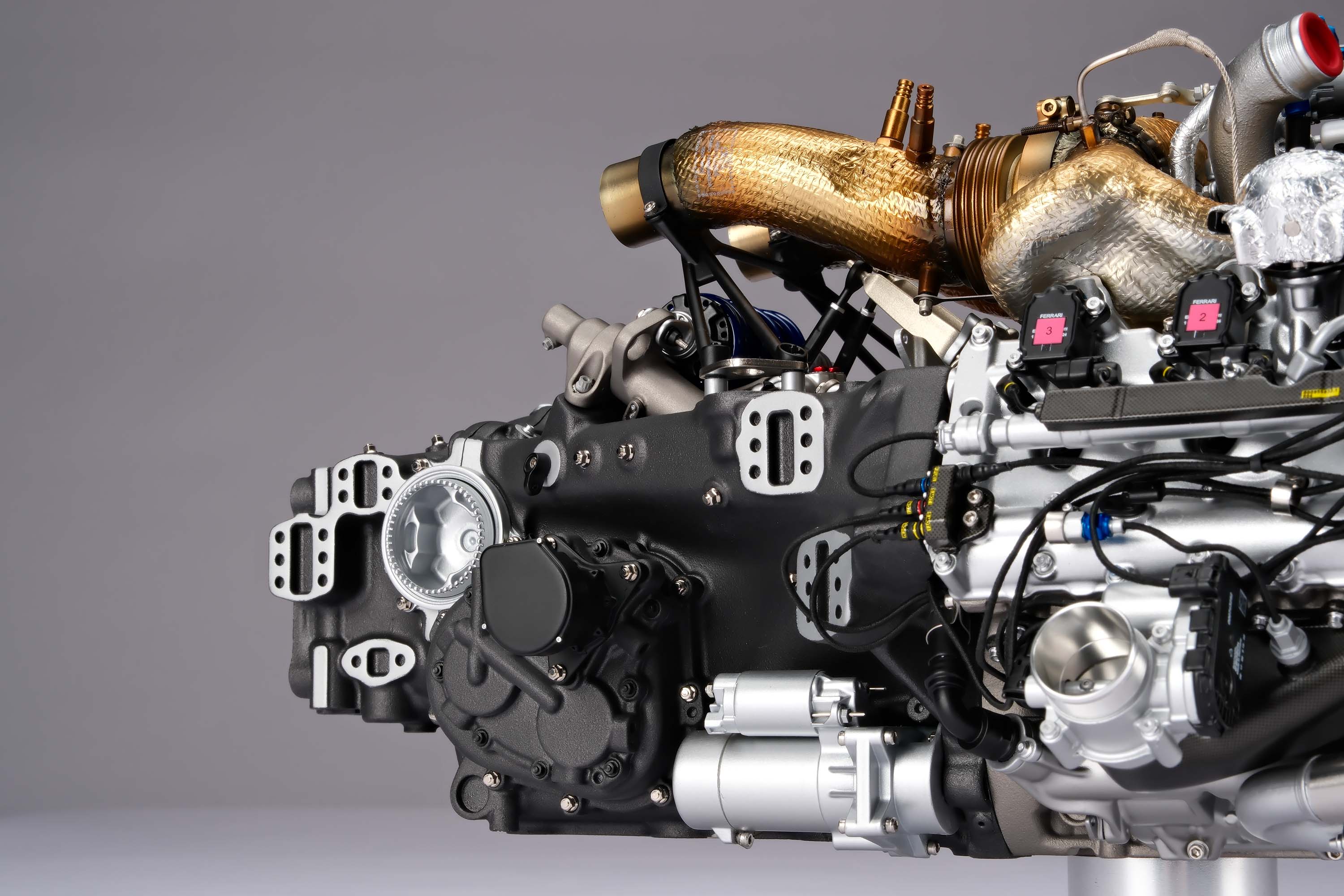 Ferrari 499P Engine Gearbox ϸ��
