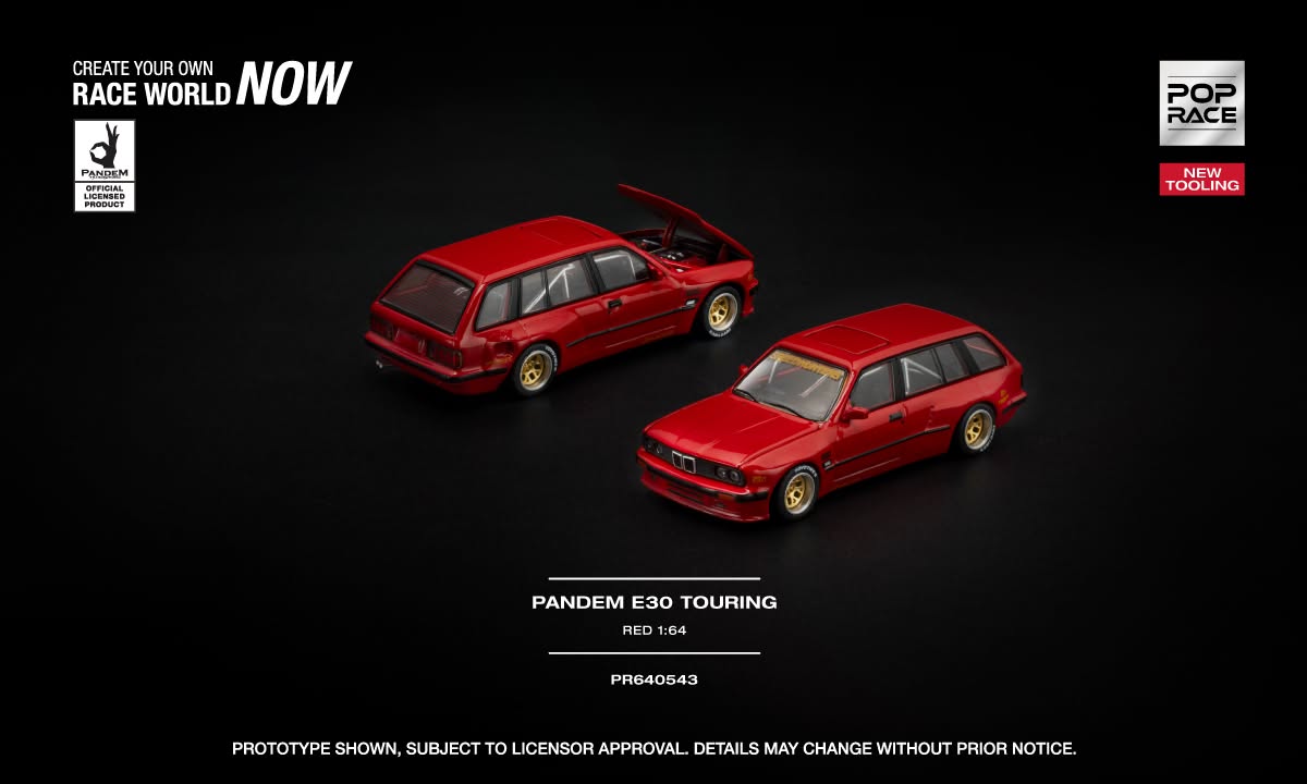 POP RACE PANDEM E30 TOURING RED