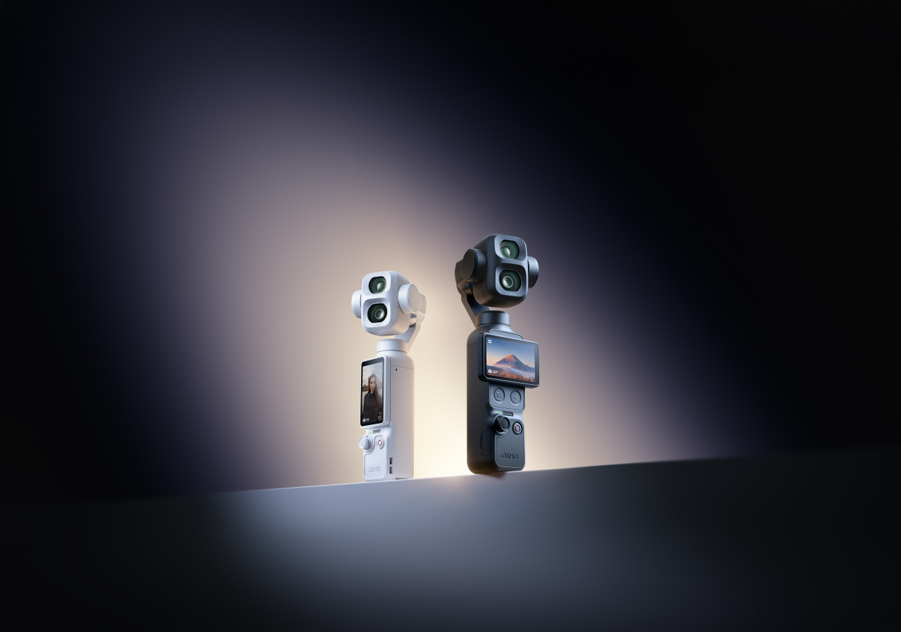 DJI �� Osmo Pocket 4P ˫����ڴ���Ӱ��