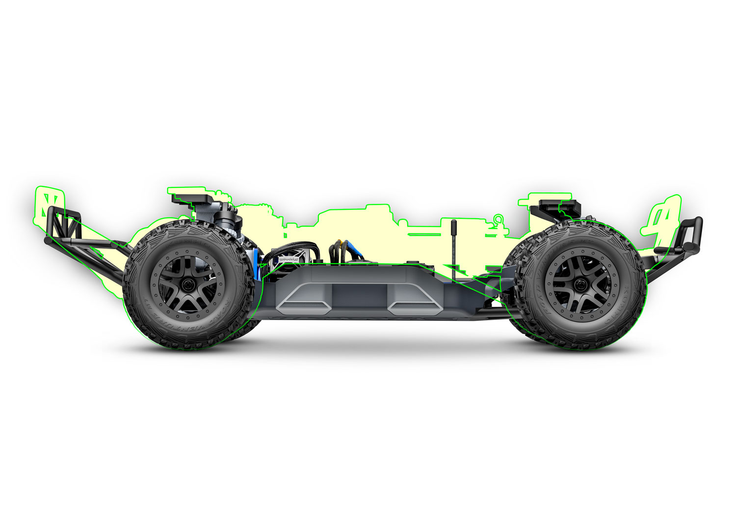 Slash 4X4 Brushless ���ǽṹ