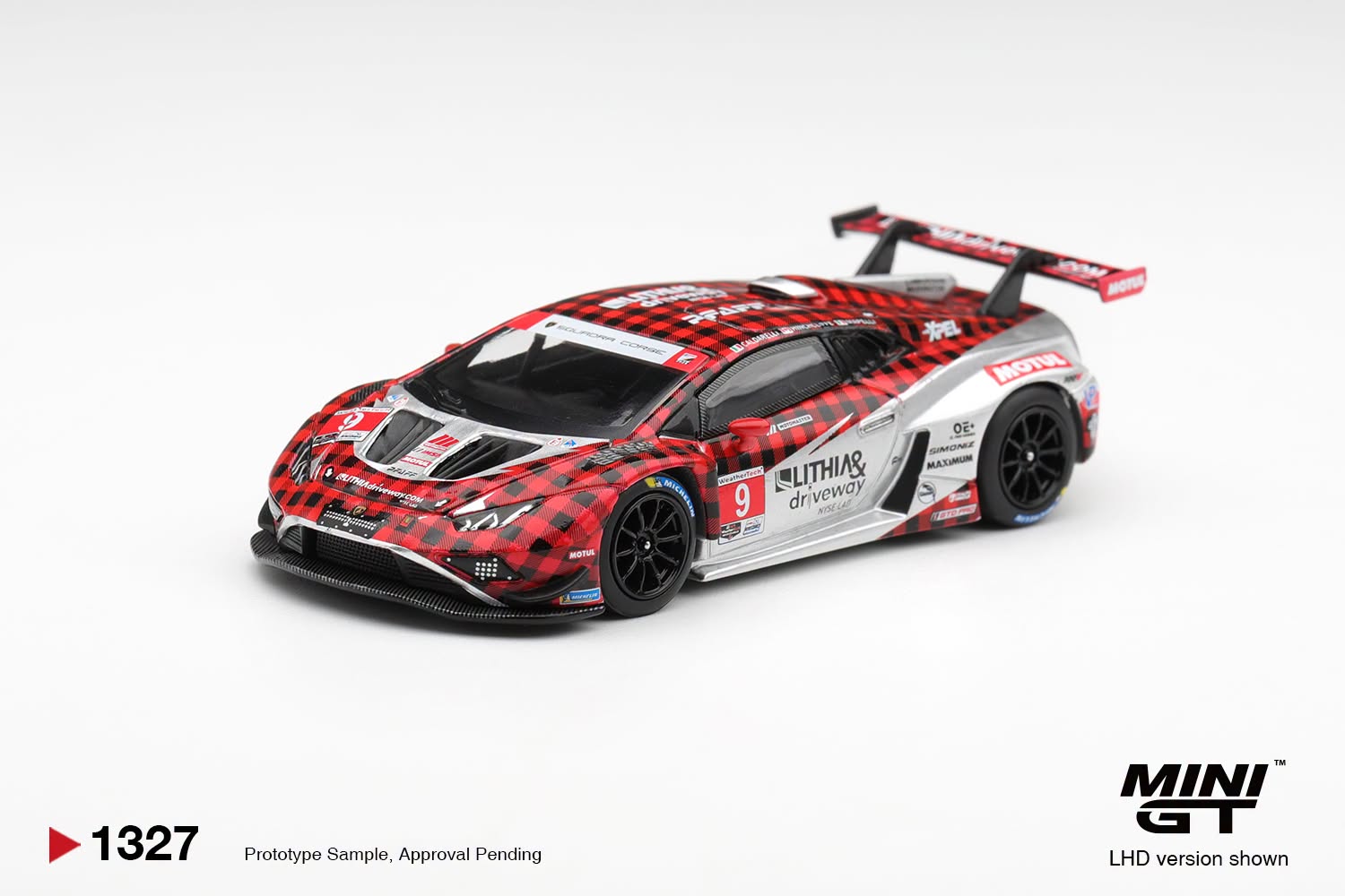 MINI GT Lamborghini Huracan GT3 EVO2 #9 Pfaff Motorsports