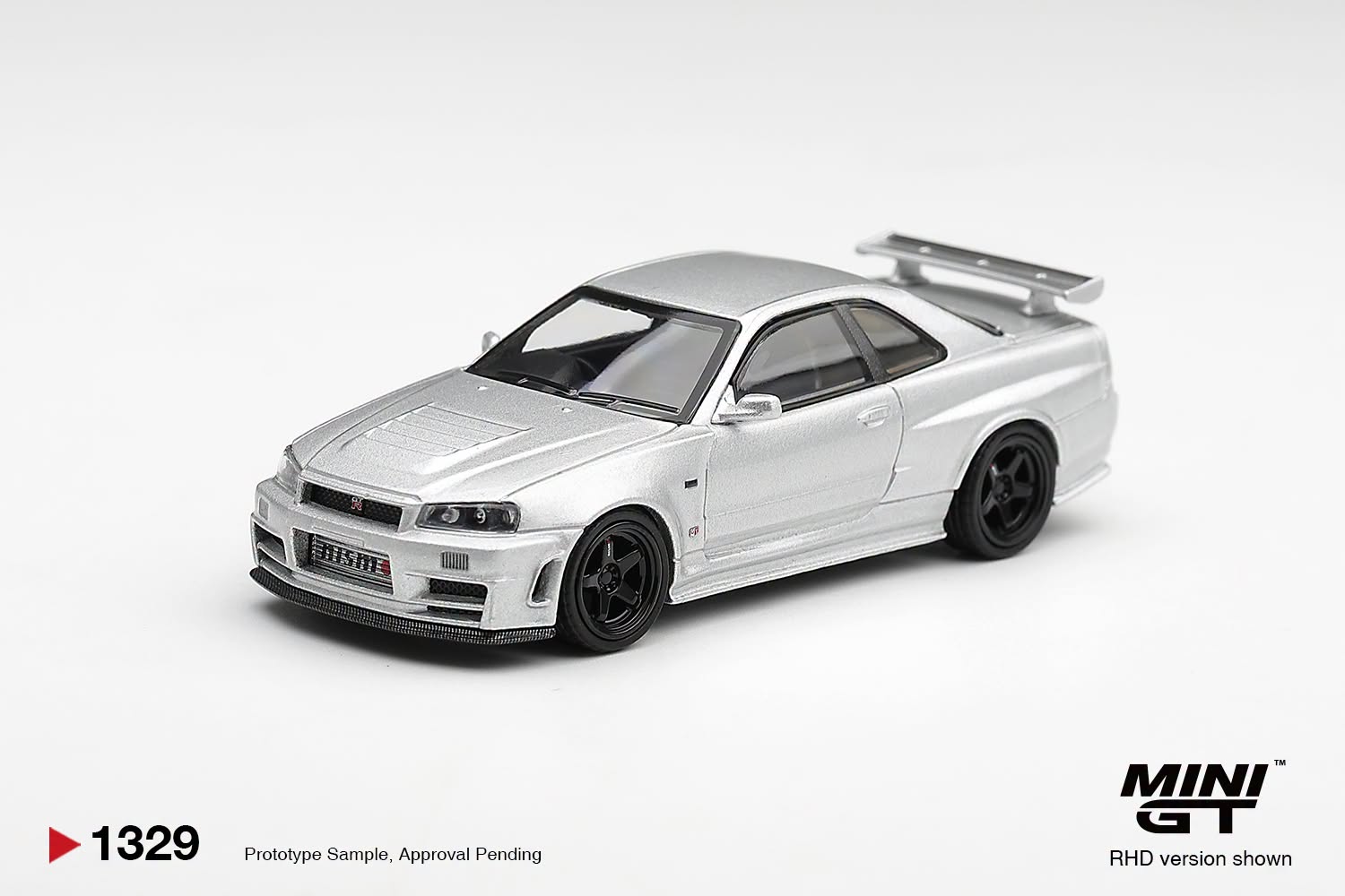 MINI GT Nissan NISMO R34 GT-R Z-tune Silver