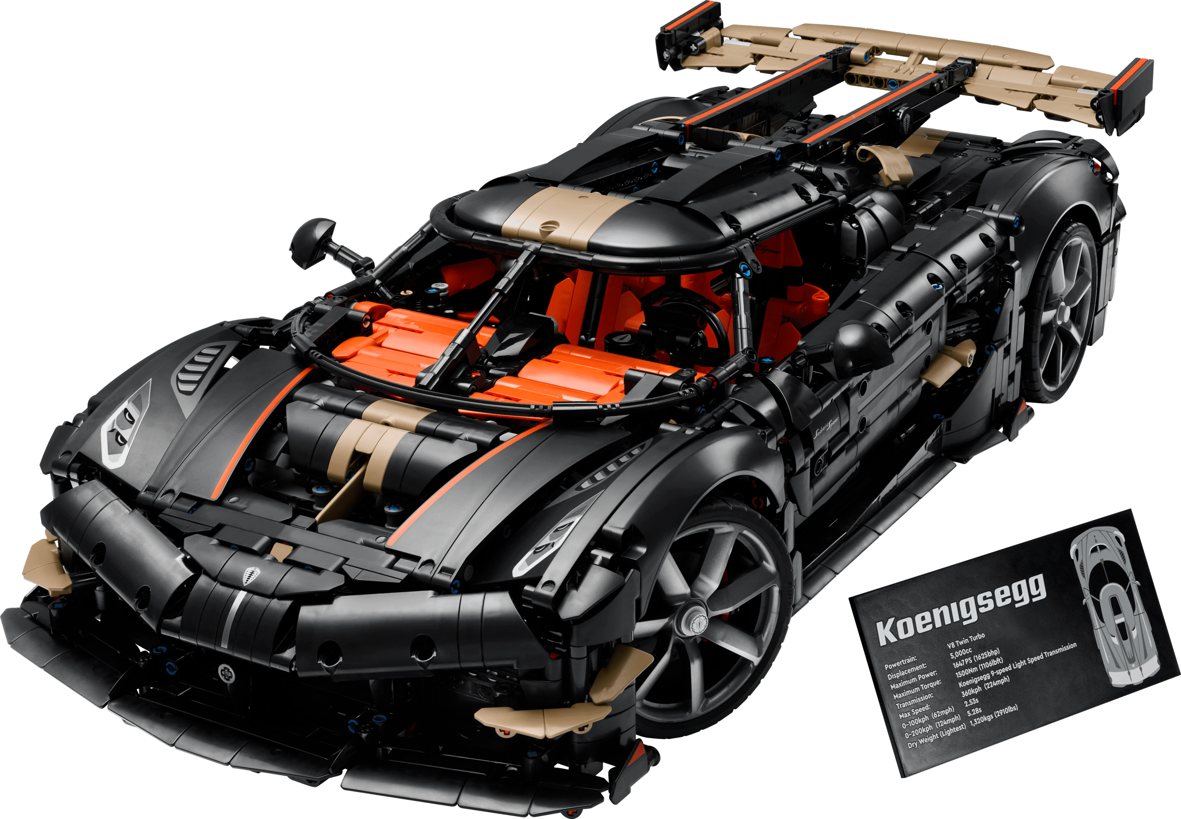 LEGO Koenigsegg 1:1 ����ʵ��