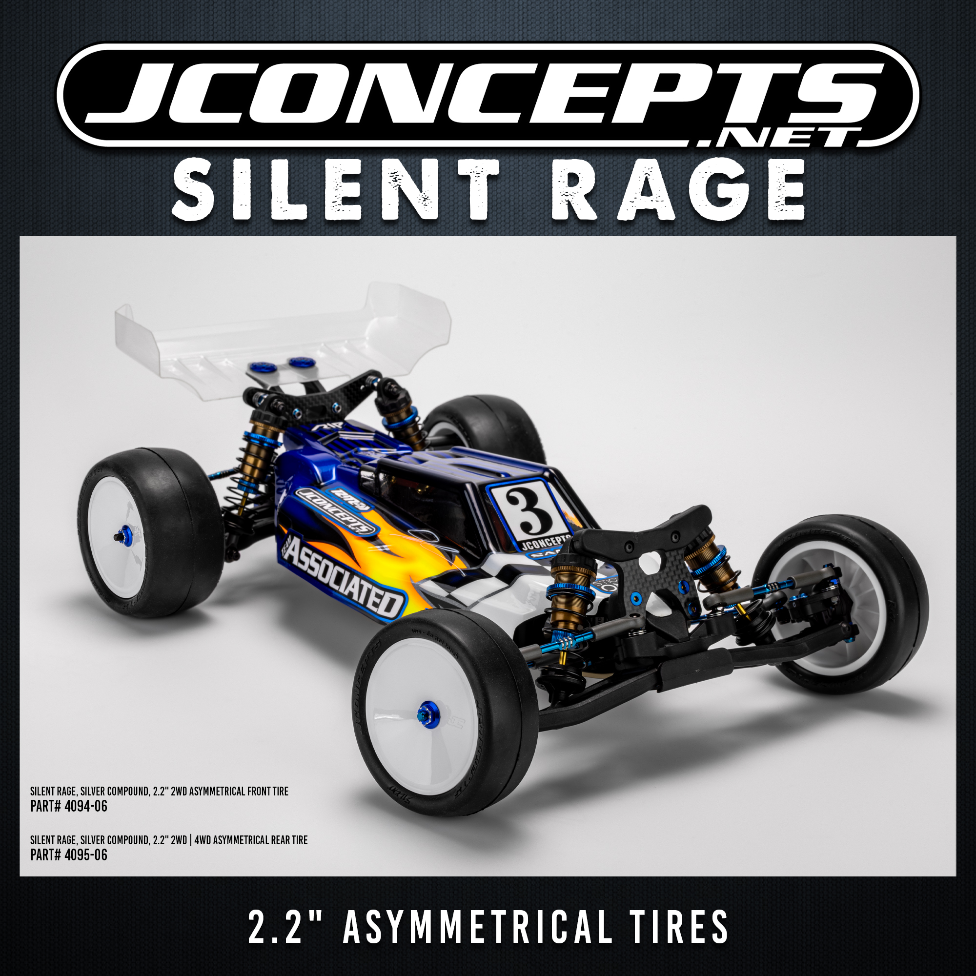 JConcepts Silent Rage �ǶԳƾ�����̥
