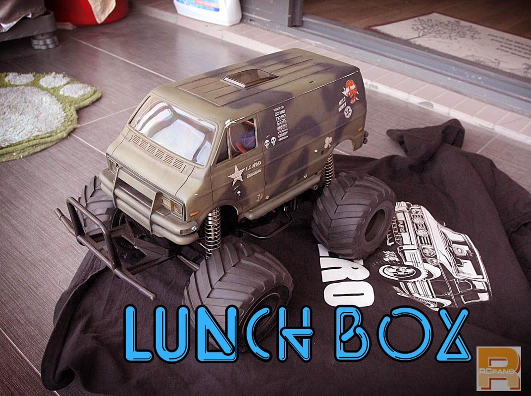 迷彩涂装的田宫午餐盒