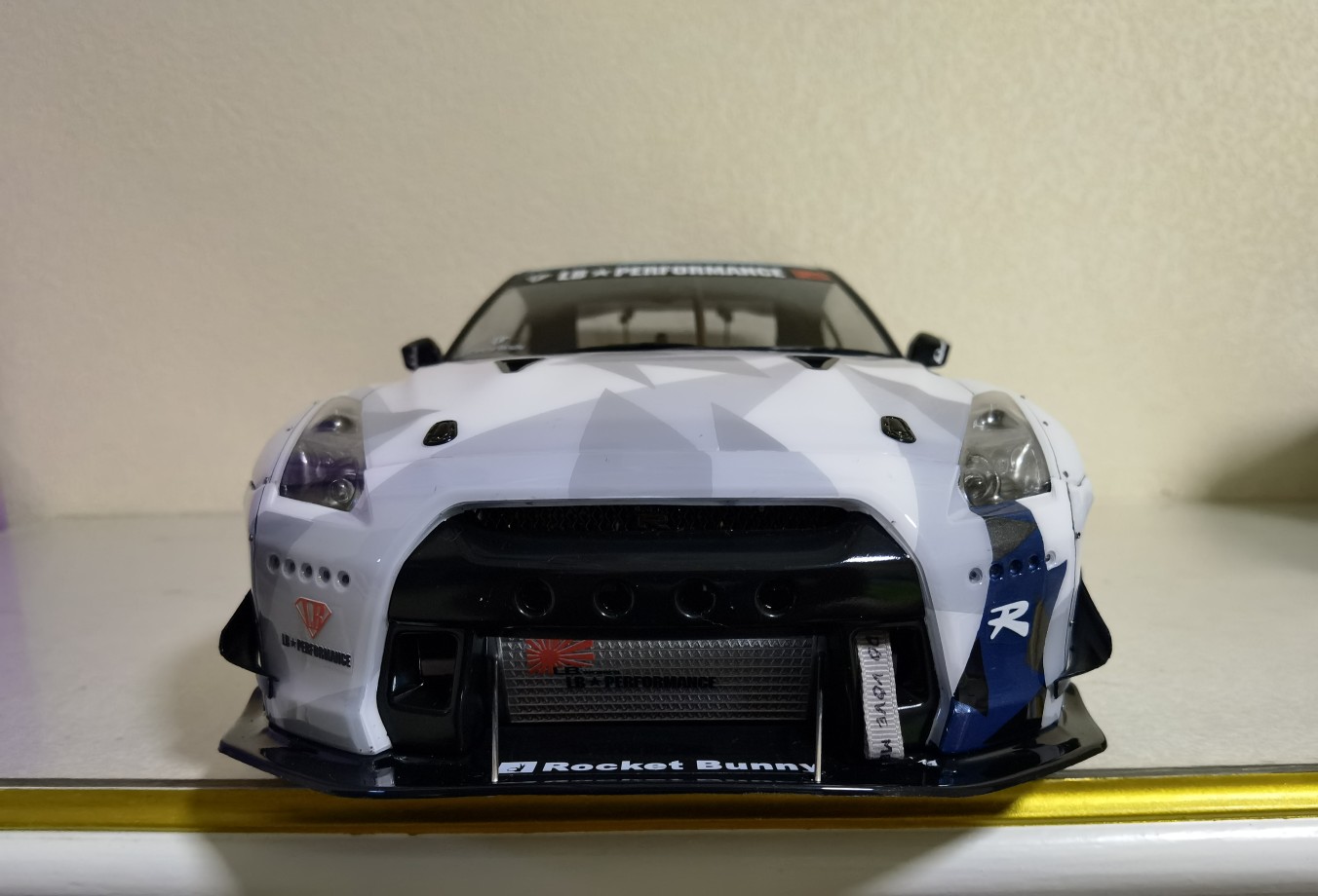 gtr35迷彩涂装!