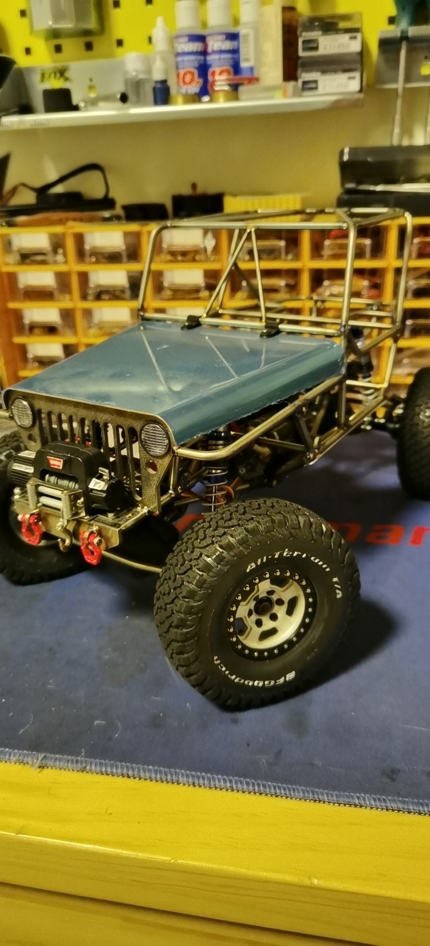 hpm 威利斯管架攀爬装车完毕