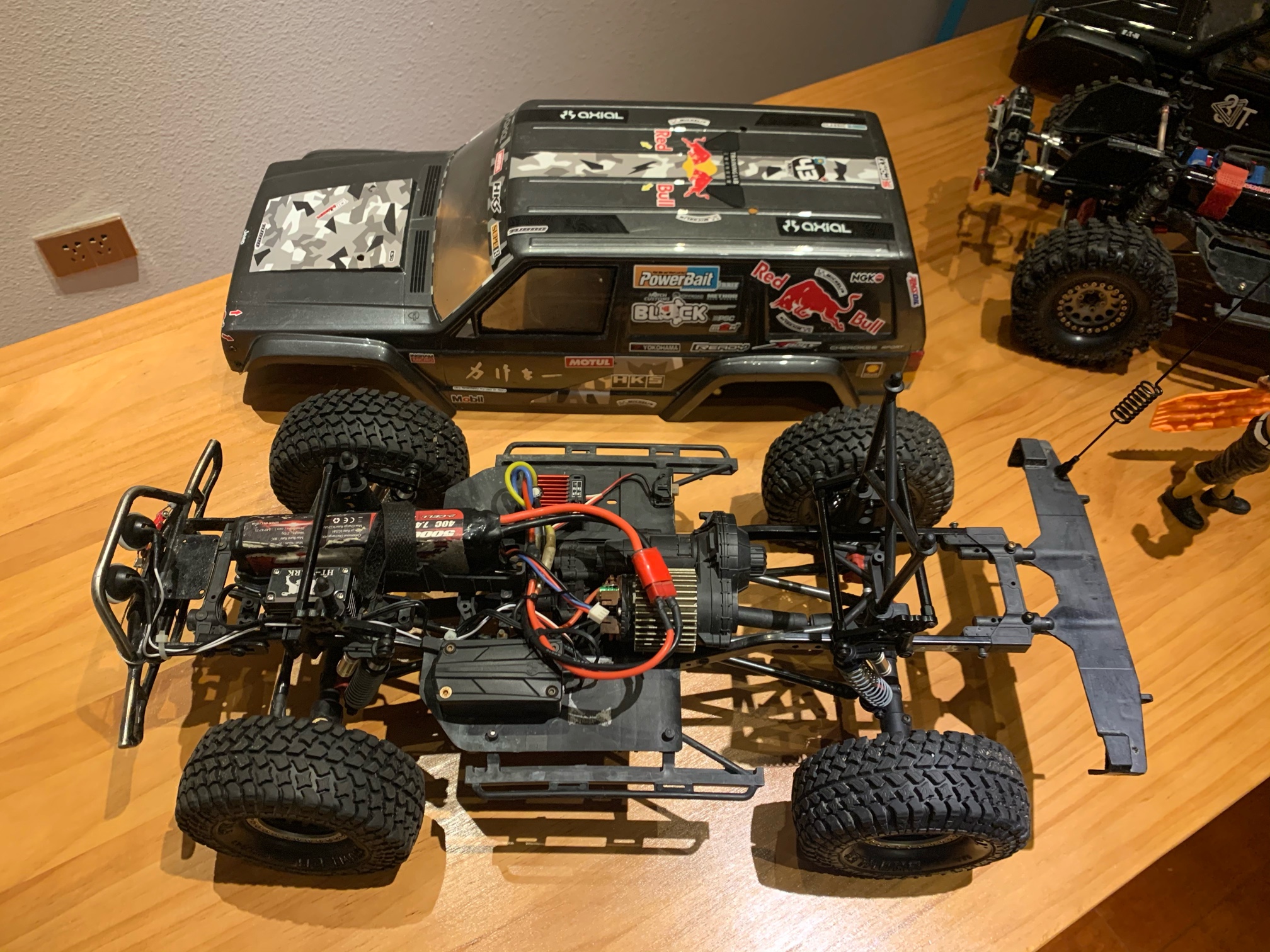 rcfans论坛 晒下我的scx10 90046攀爬车 - powered by discuz!