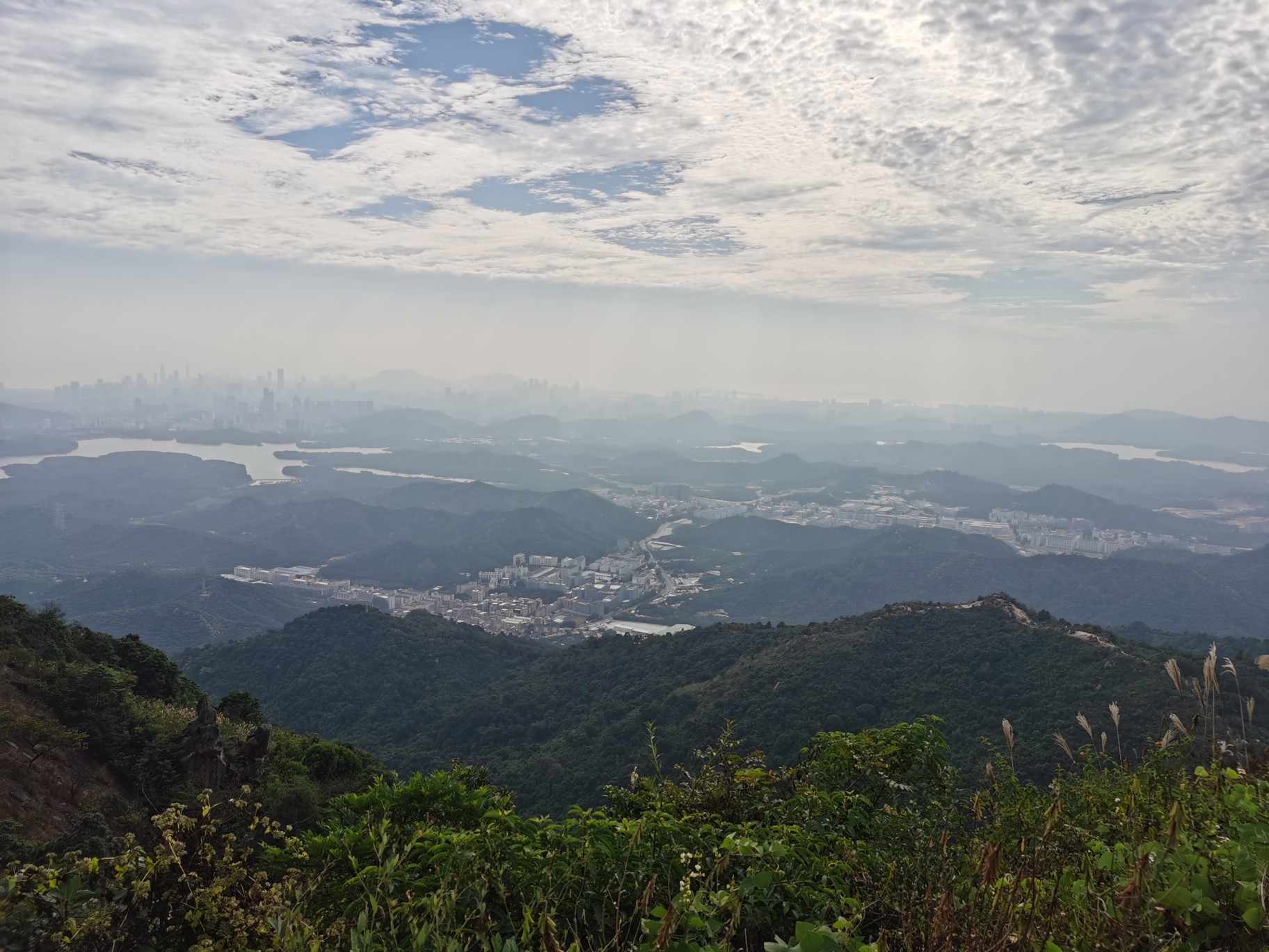 深圳攀爬群2020年11月29日阳台山森林公园小聚