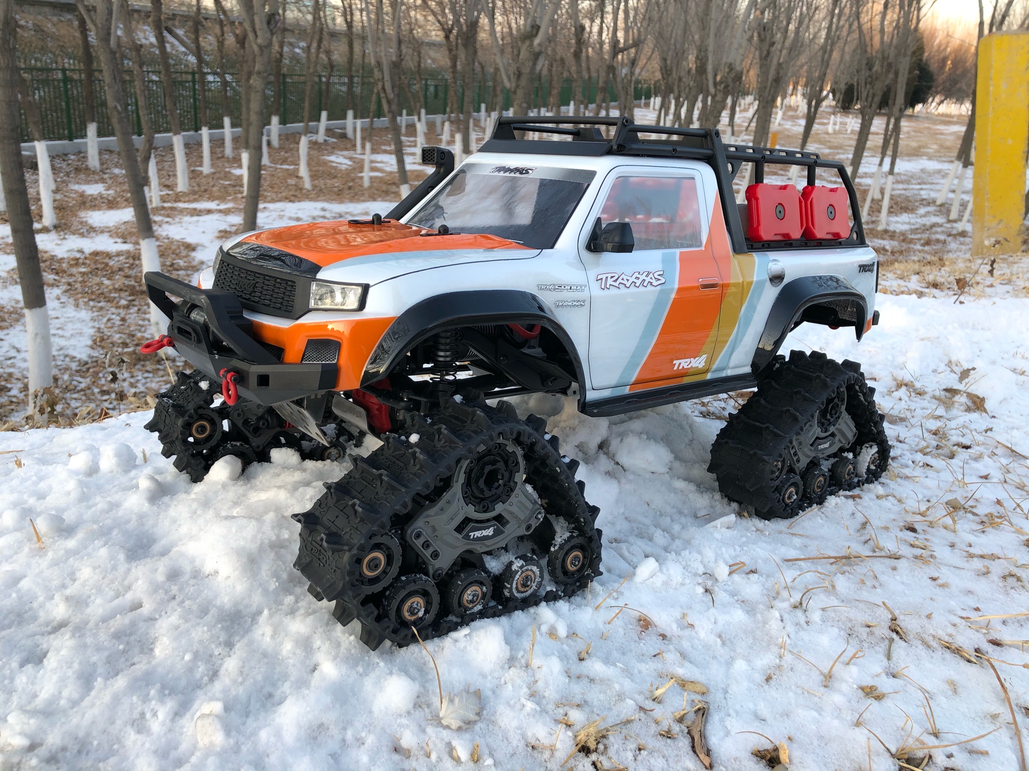 trx4运动版 大牙履带!
