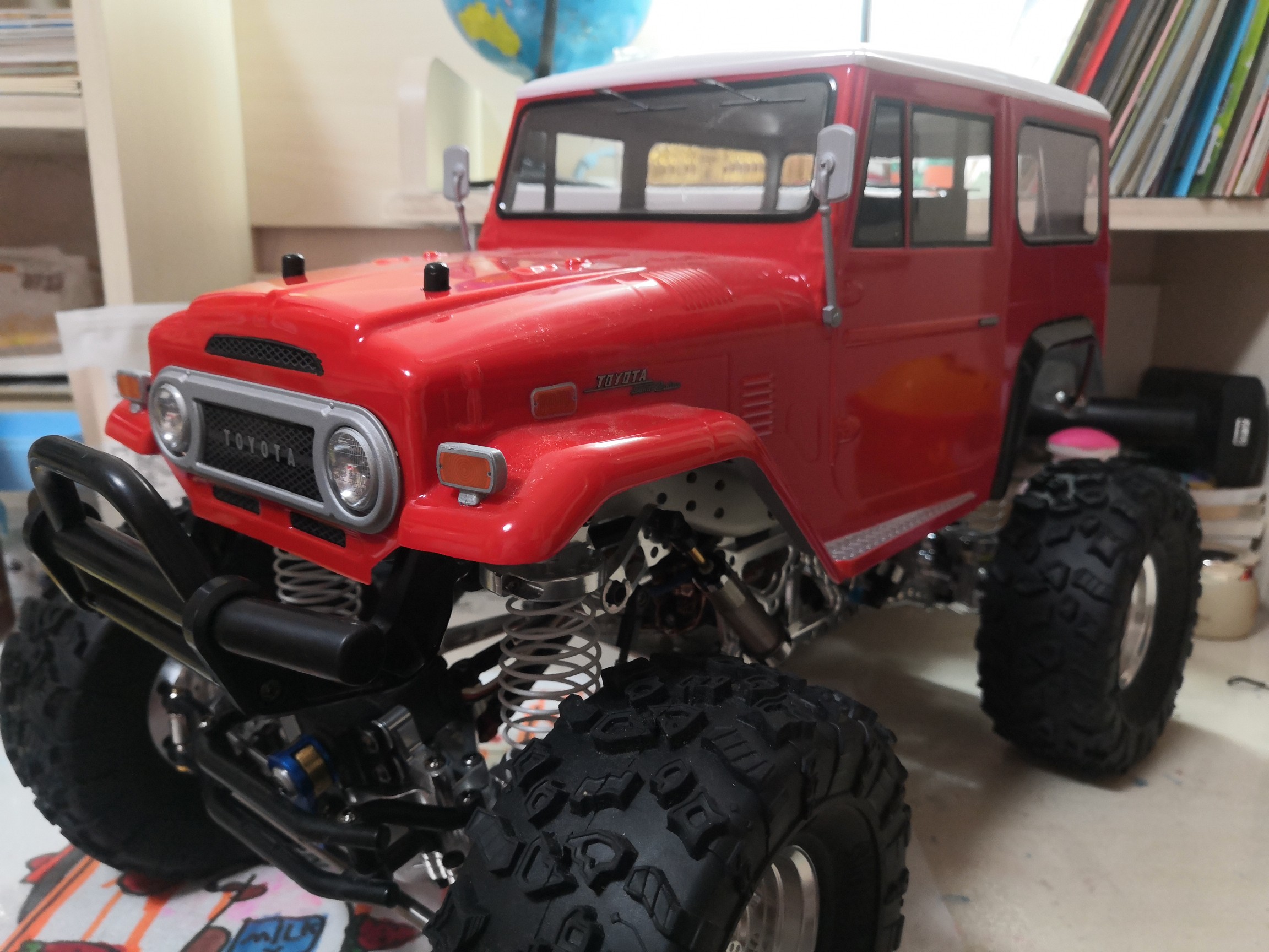 田宫tamiya cr01攀爬车