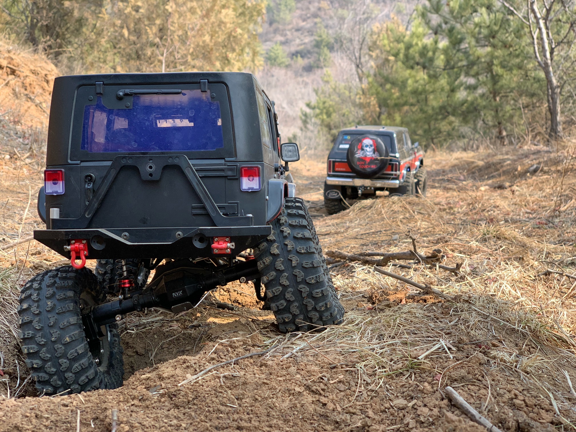 新买的trx4下地啦