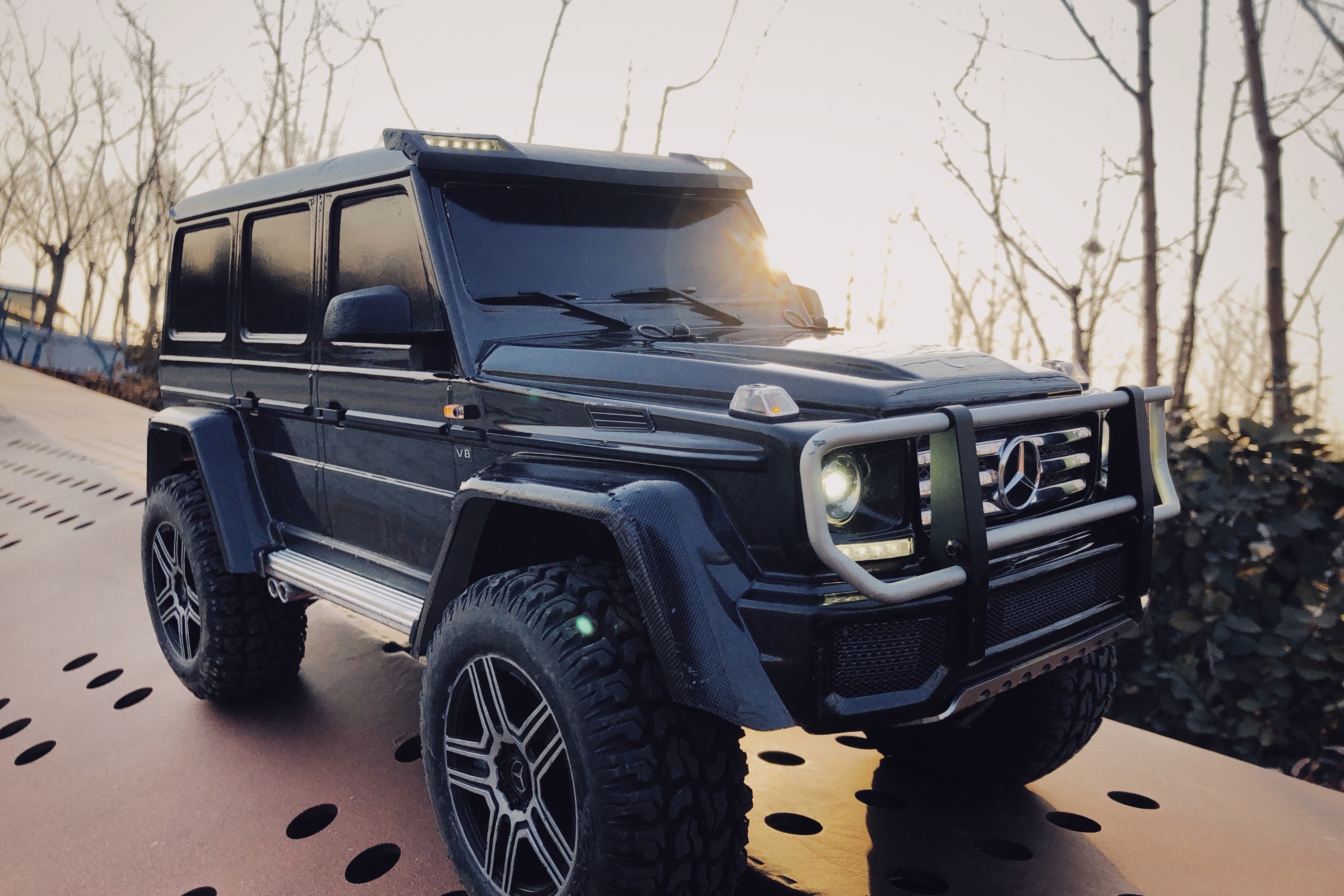 trx4 奔驰 g500 4x4平方 巴博斯