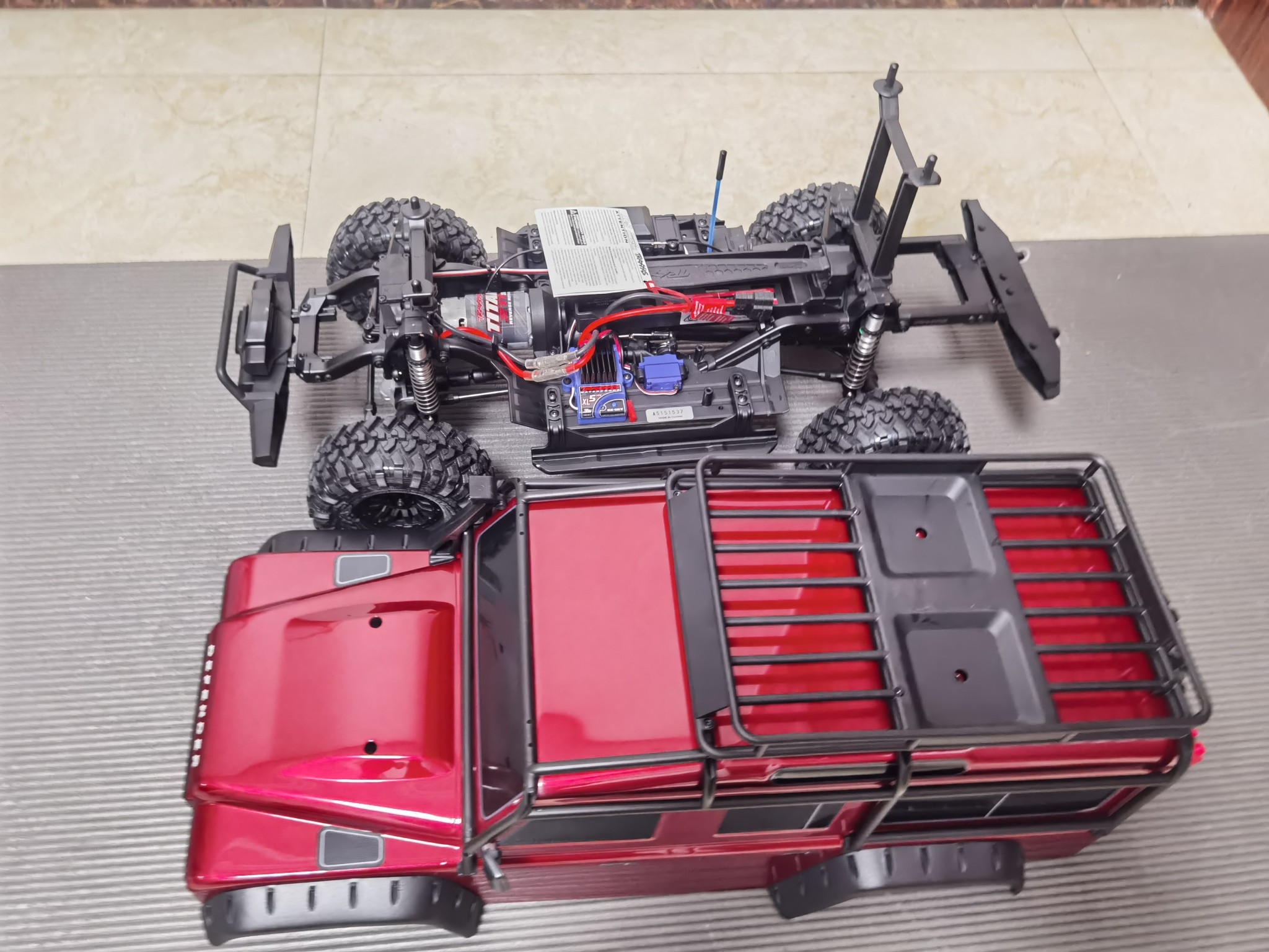 莽牛99s入手12天成功入坑换trx4啦!