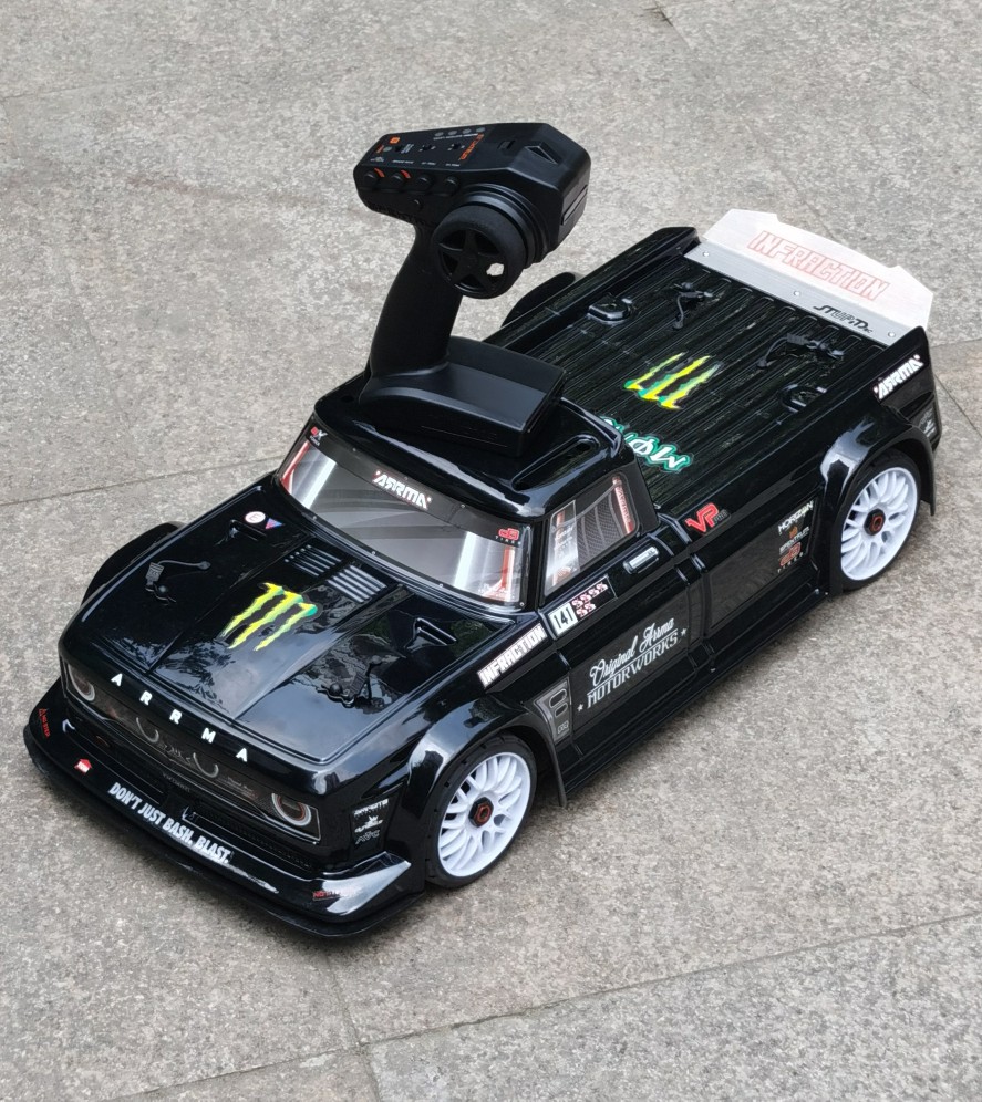 arrma越界(魔爪车壳)下地实测.